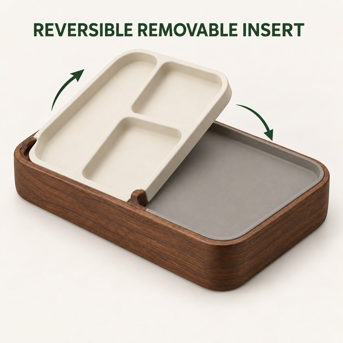Reversible Divided Serving Tray