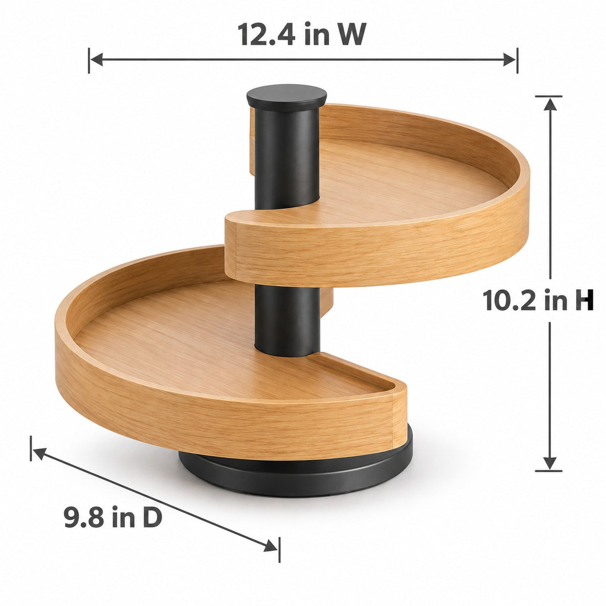 Two-Tier Rotating Spice Organizer