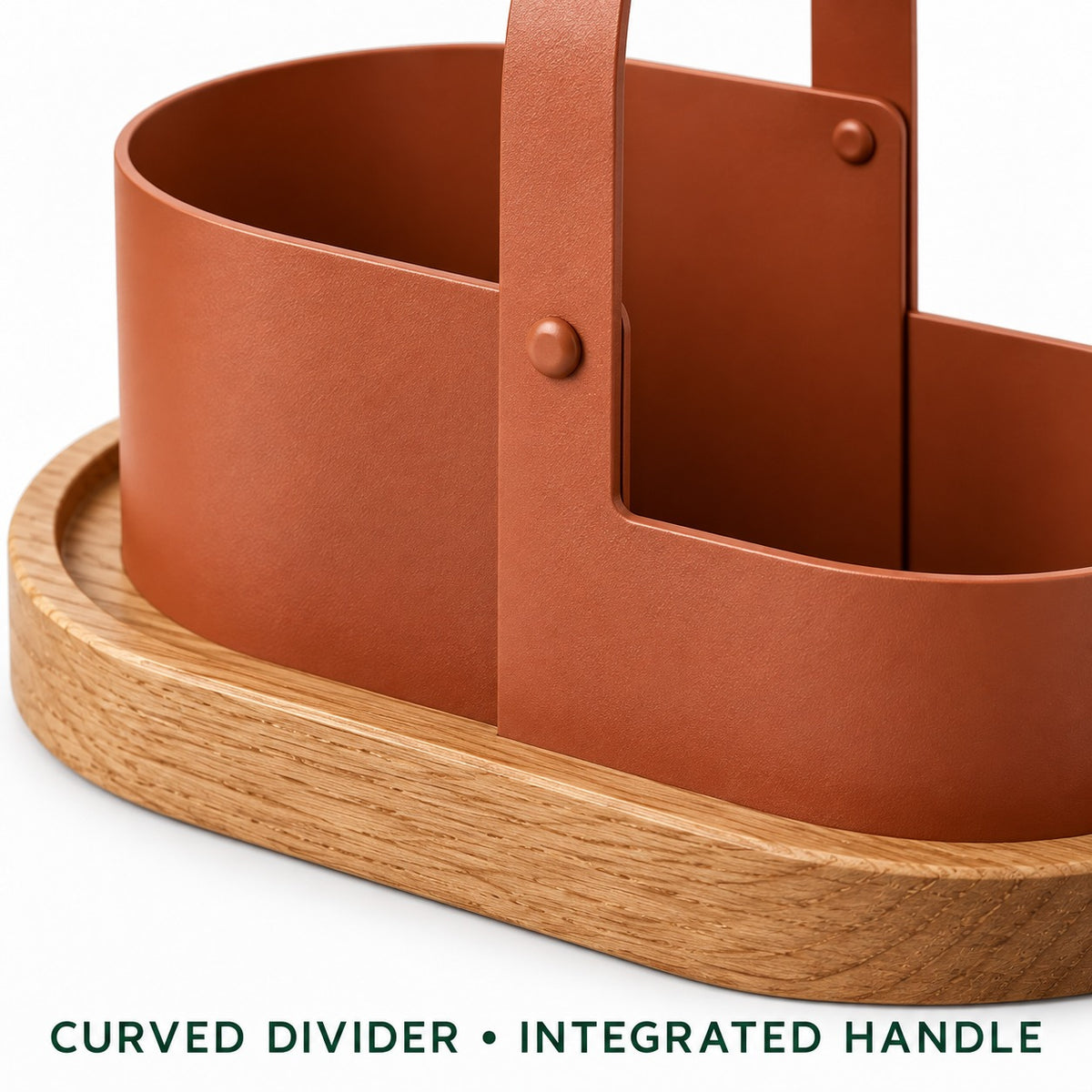 Handled Tabletop Napkin and Condiment Caddy