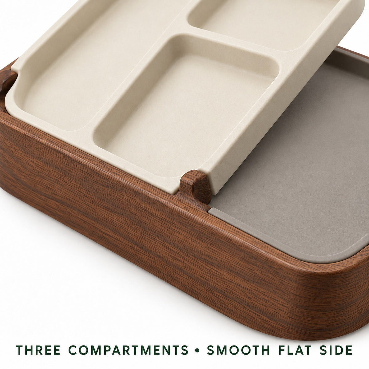 Reversible Divided Serving Tray