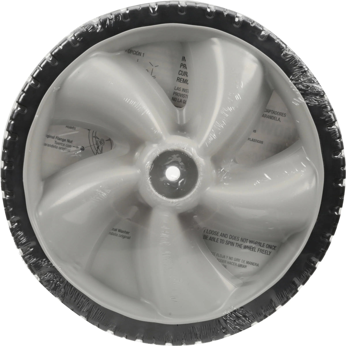 Arnold 490-324-0002 Universal High Mower Wheel, 12" x 1.75"