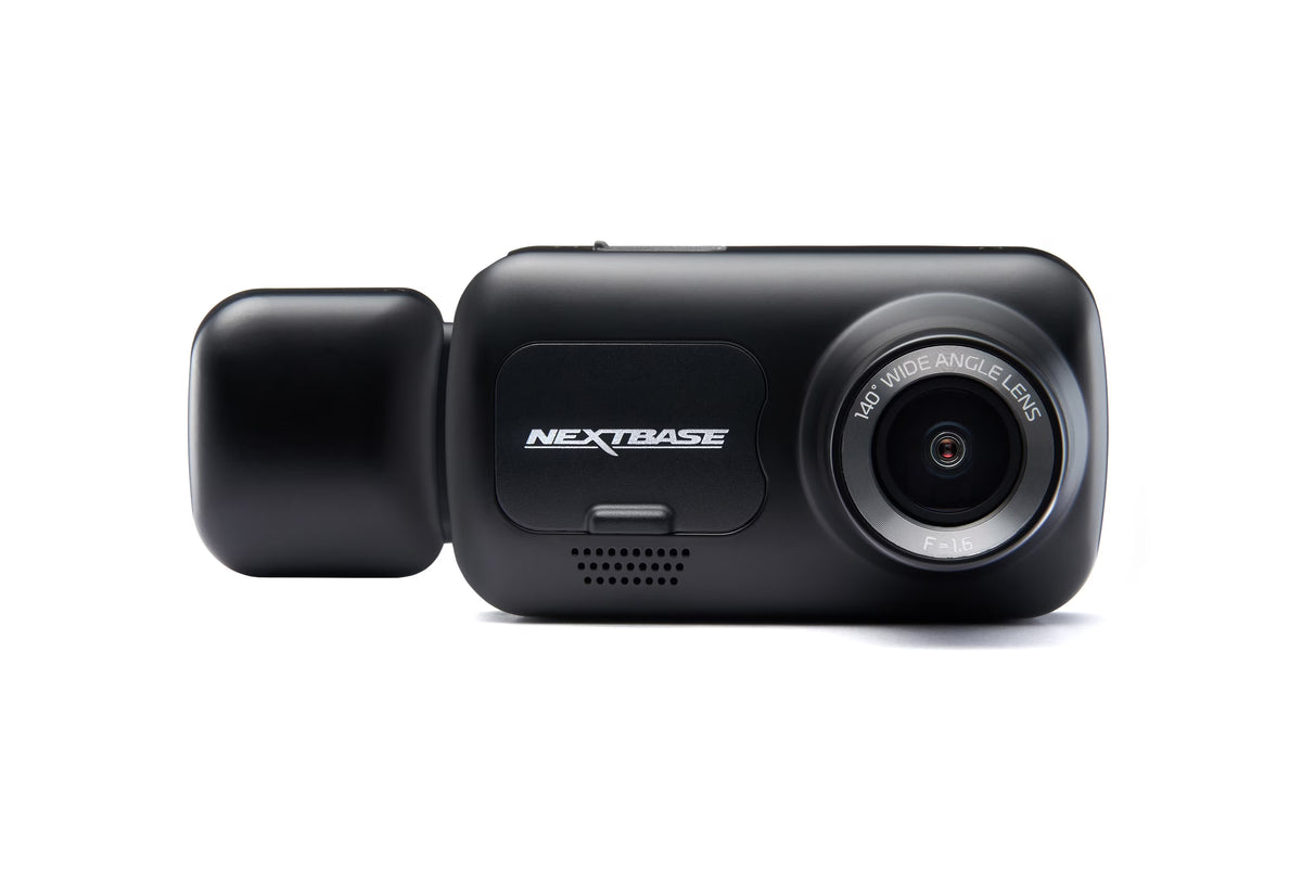 Nextbase 222X Compact Dual Dash Cam Front & Rear 2.5" HD IPS Screen, 1080p Full HD, 6 Layer Lens, Black, 0.17 lbs assembled.