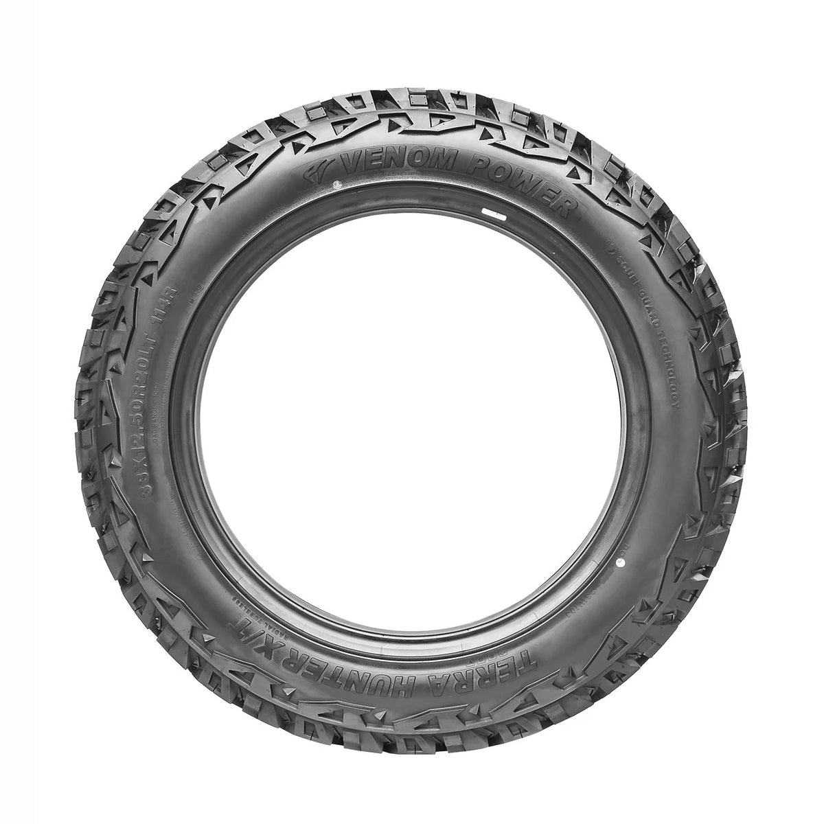Set of 4 Venom Power Terra Hunter X/T LT33X12.50R20 114R E Tires