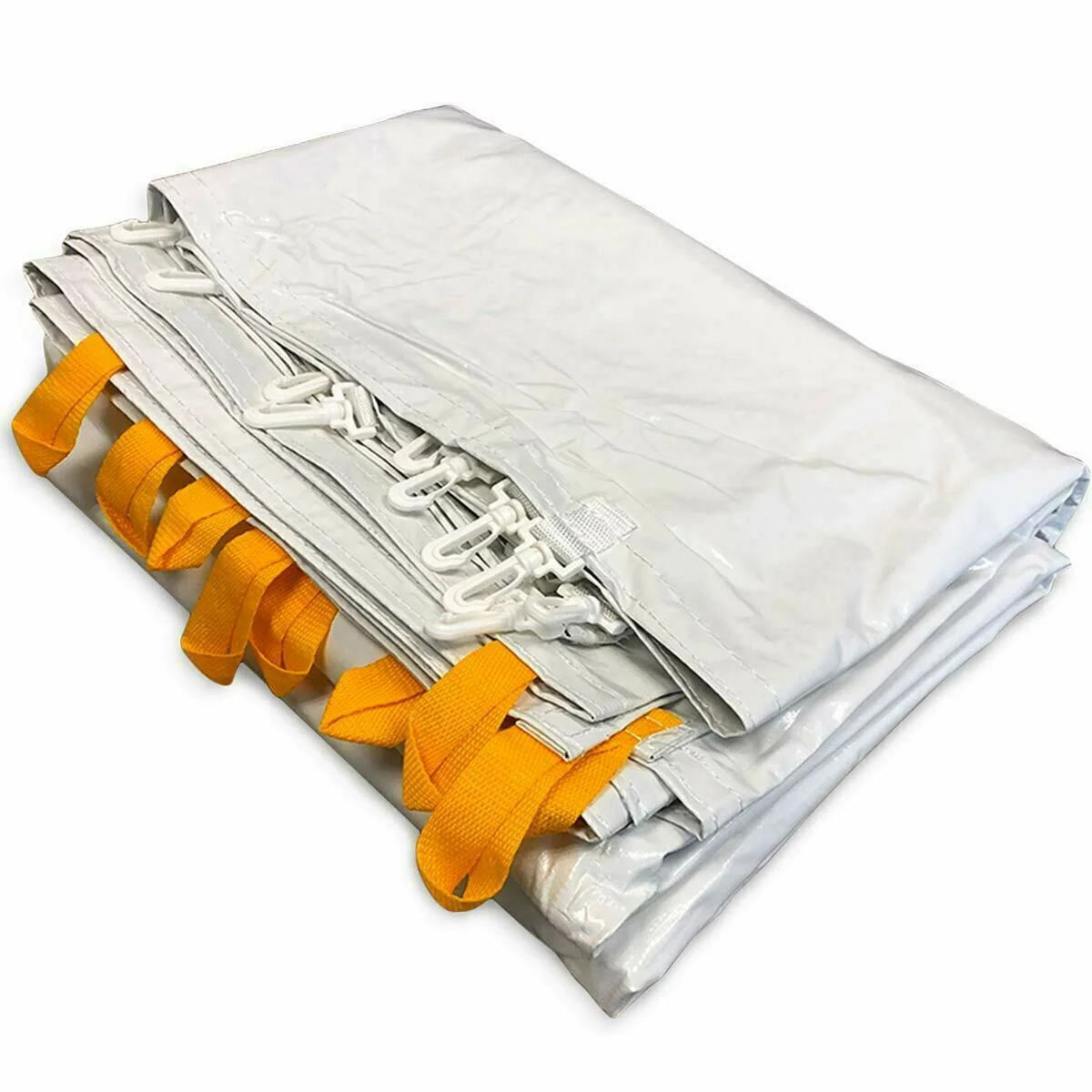 TentandTable Party Canopy Tent Sidewalls Only, Waterproof PVC Vinyl, White, 20' x 30'