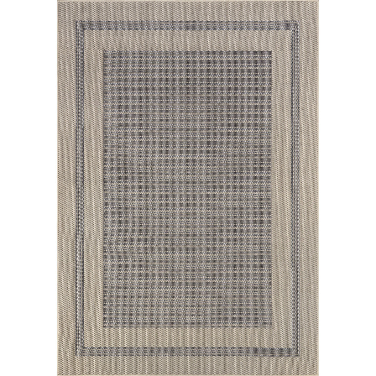 nuLOOM Antonella Bordered Solid Indoor/Outdoor Area Rug, 8' x 10', Beige