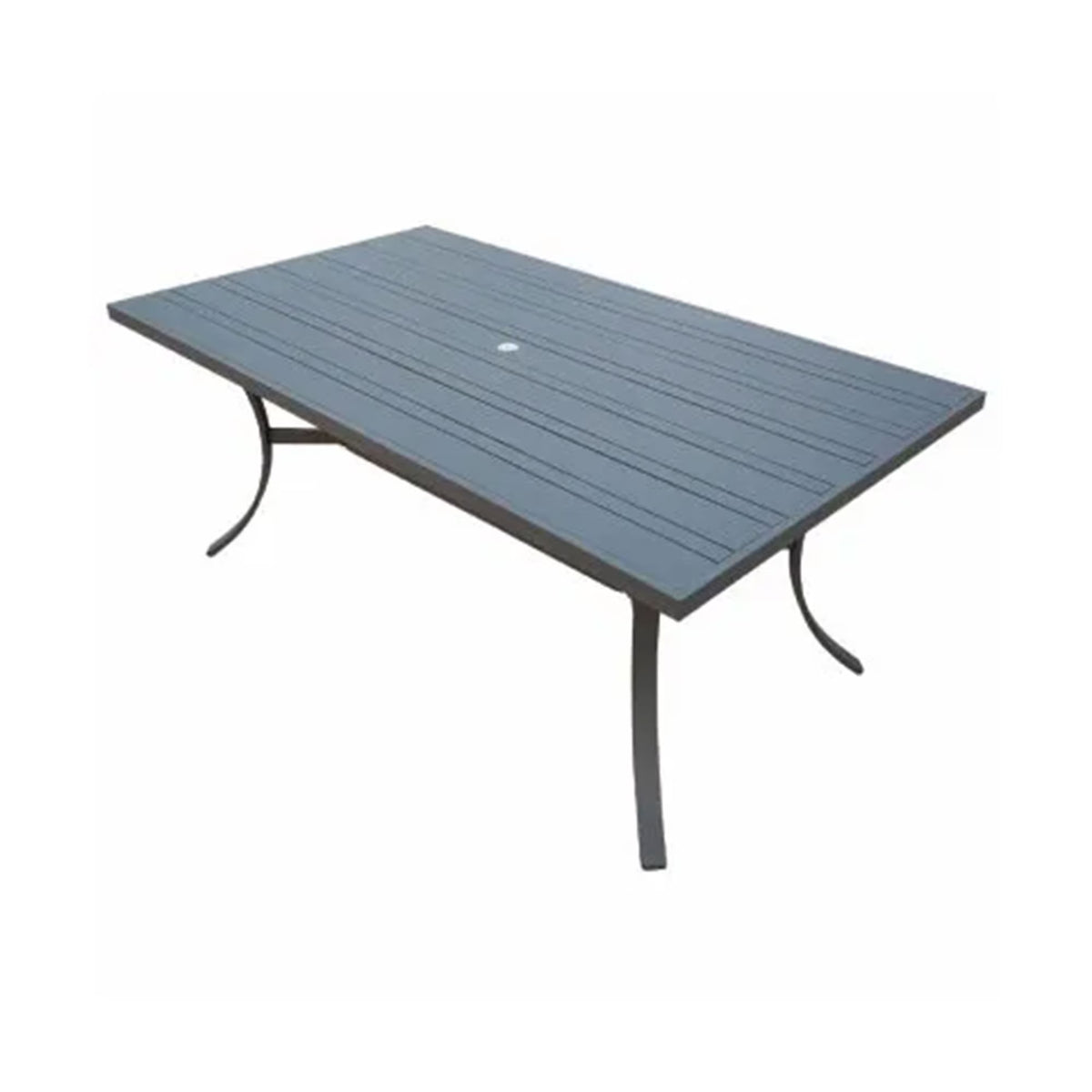 Four Seasons Courtyard Tuscany 72 x 39" Rectangular Aluminum Dining Table