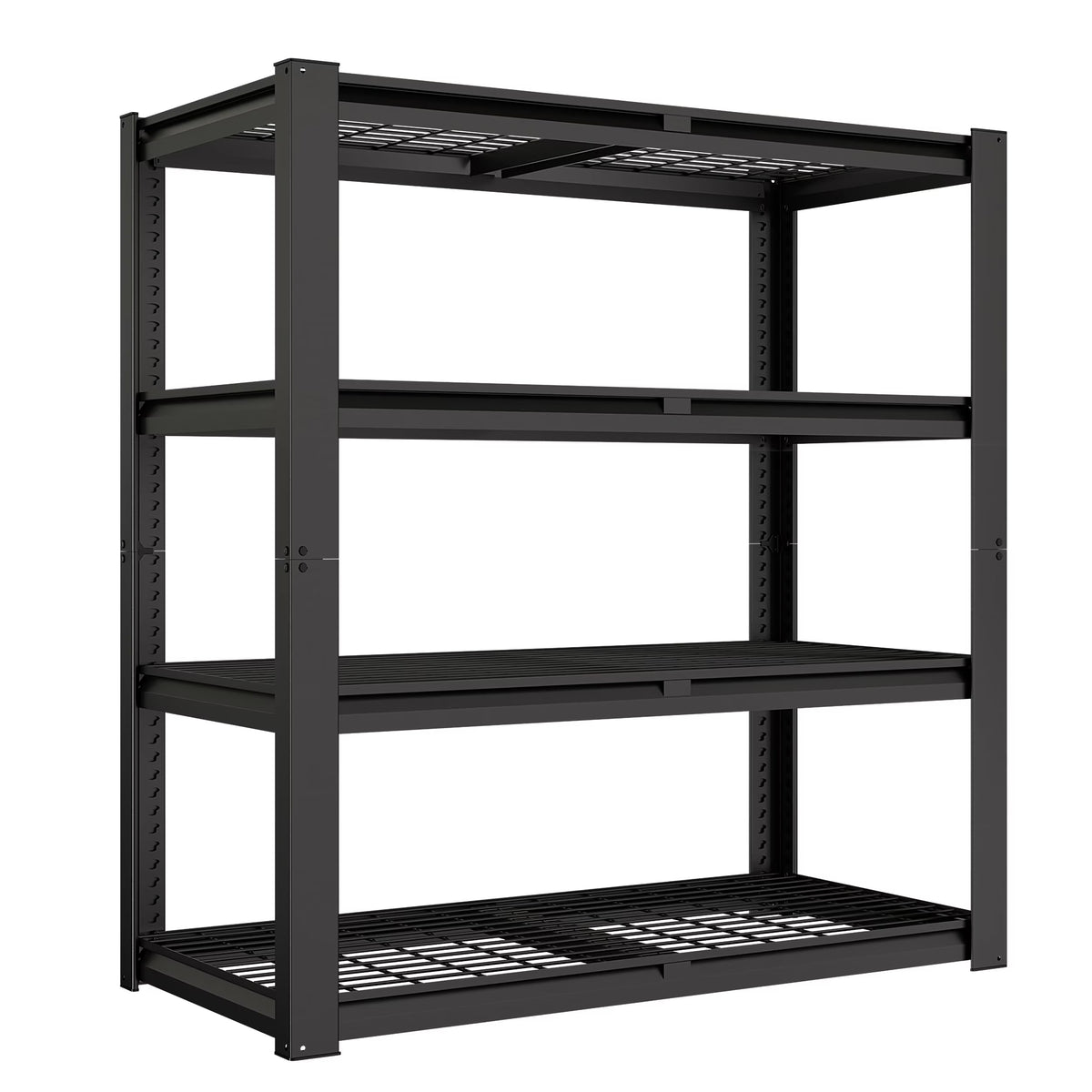 TrumanPick 2200LBS Metal Storage Shelves 40"W x 20"D x 59"H Garage Shelving Units Adjustable Storage Rack Heavy Duty Industri