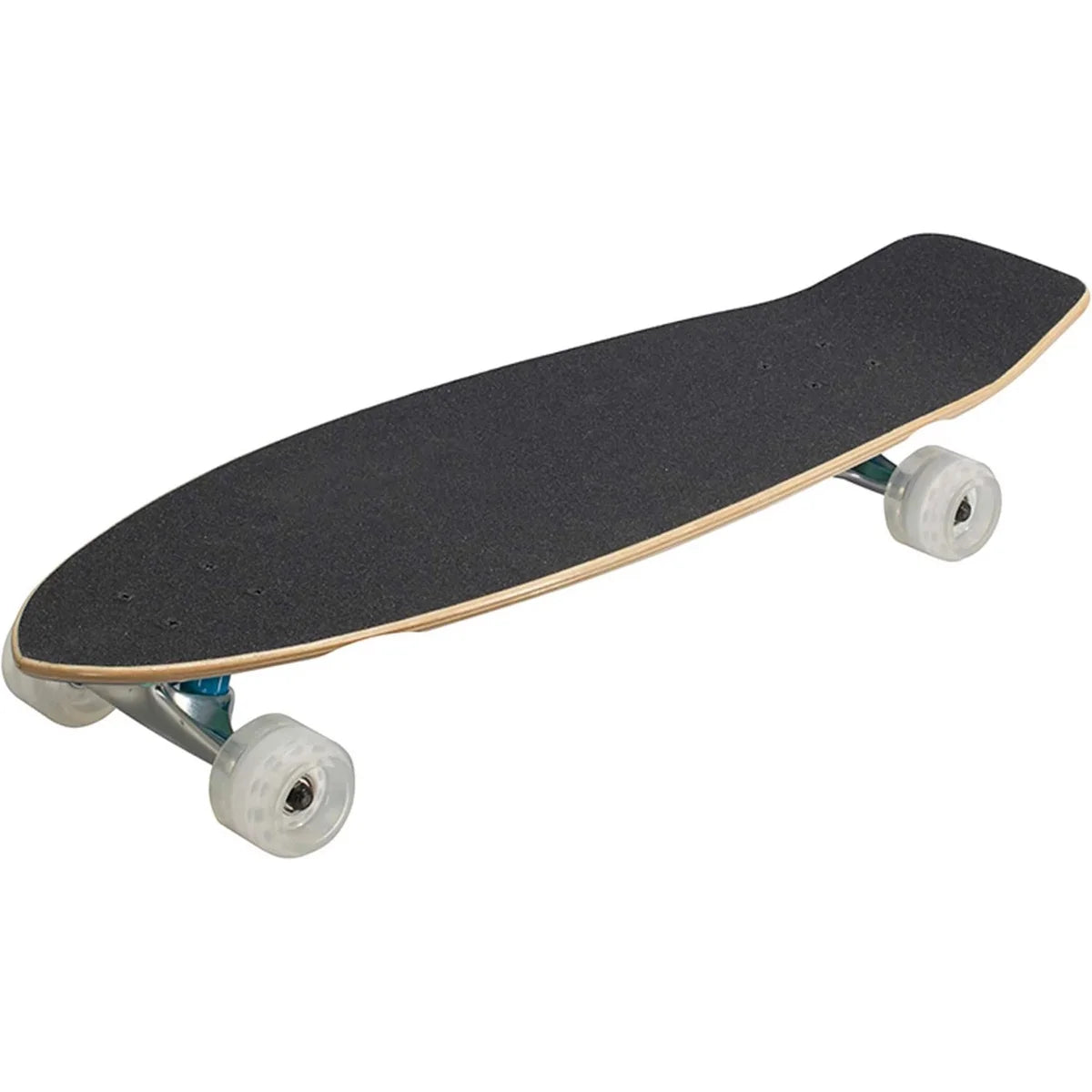 Kryptonics Super Fat Cruiser Complete Skateboard ("30.5'' x 9.75'') - Blue-Fish