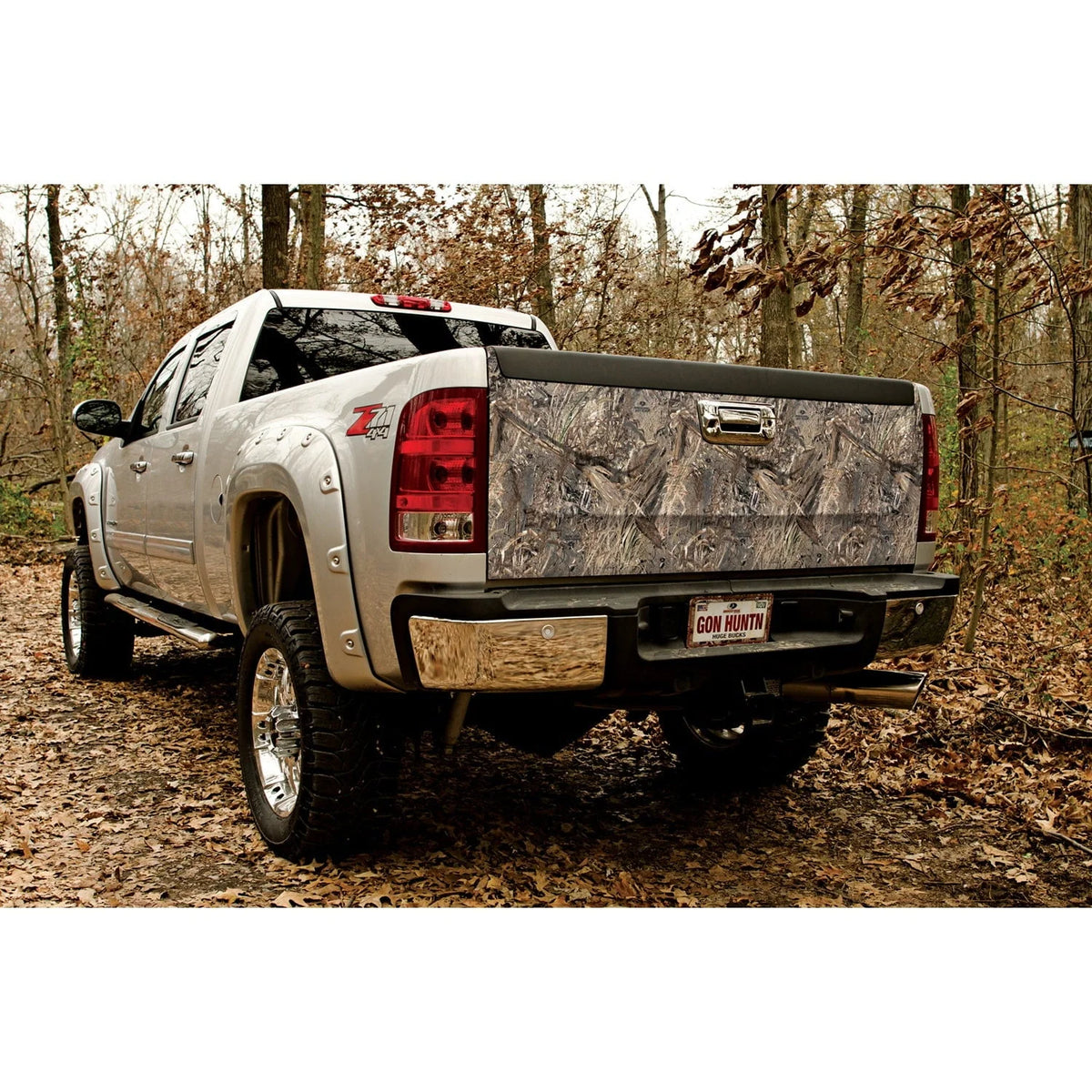 Mossy Oak Camo Tailgate Graphic - Compact Truck (58" x 24") - Duck Blind