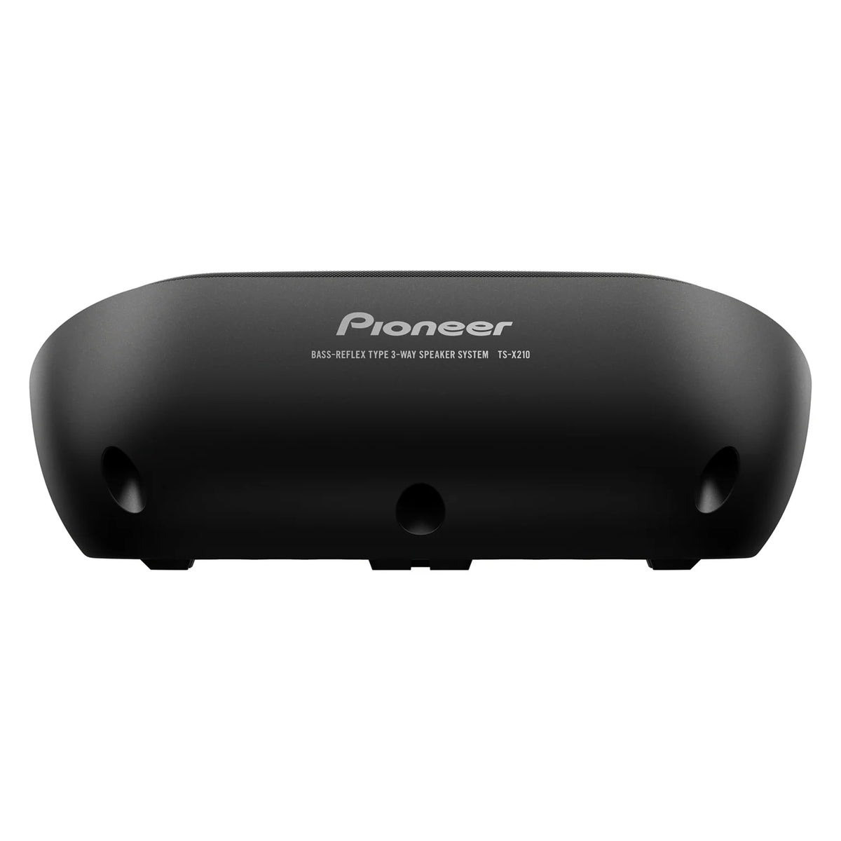Pioneer TS-X210 4-5/8-In. x 12-1/2-In. x 6-In. 100-Watt 3-Way Surface-Mount Bass Reflex Speakers Black, Max Power 2 Pack, TS-