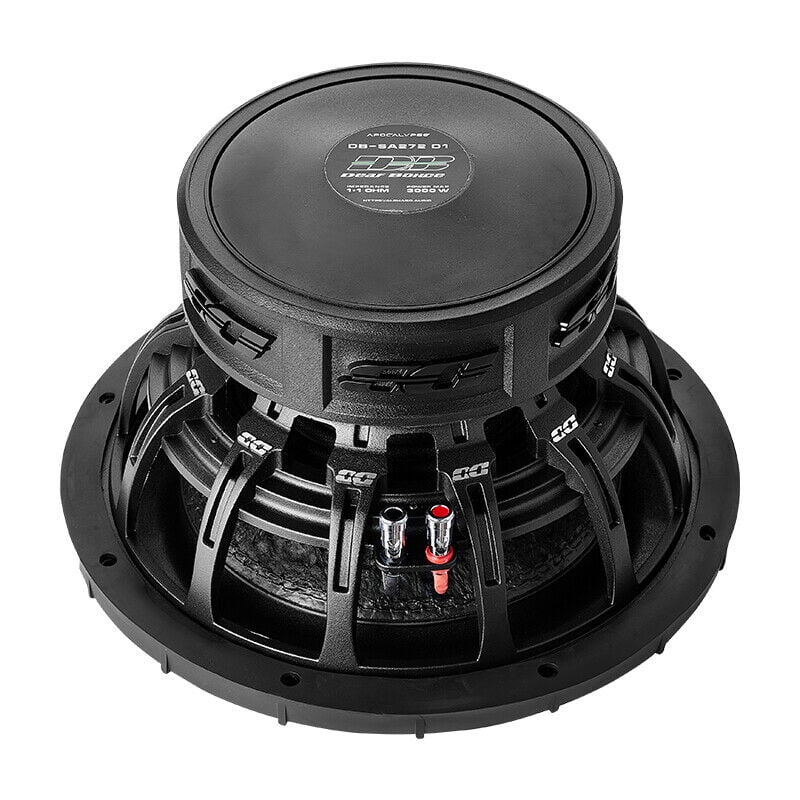 2 x Deaf Bonce Apocalypse DB-SA272 12" 1-Ohm 6000W Subwoofer New
