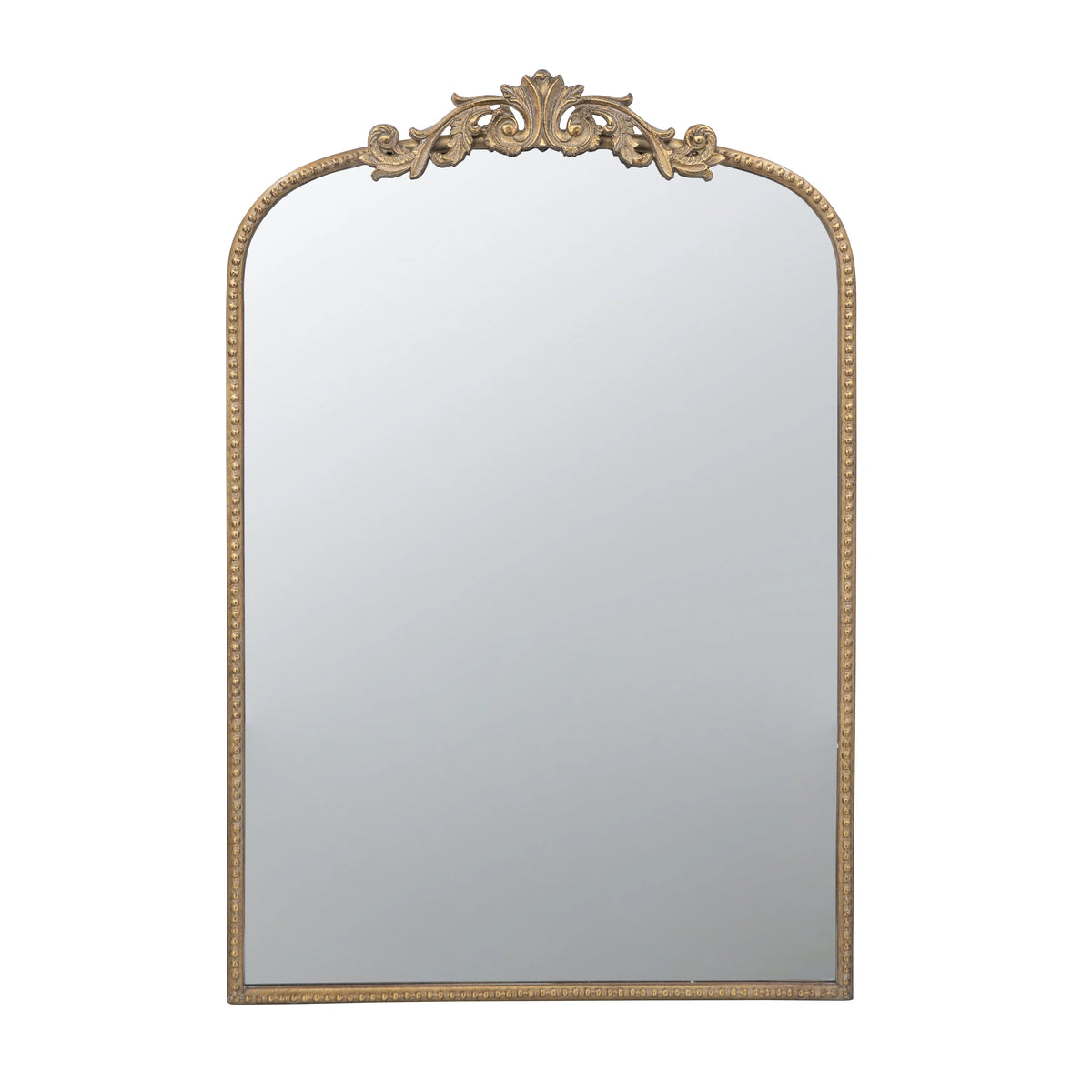 A&B Home Arched Mirror - 24" x 36" Gold Mirror for Wall Decor