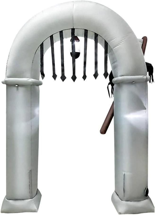 Halloween Inflatable Grim Reaper's Arch, 7.8 ft.
