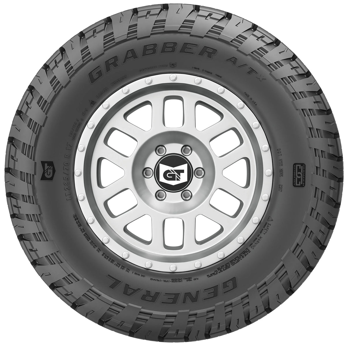 General Grabber A/T X All Terrain 265/65R17 112T Light Truck Tire