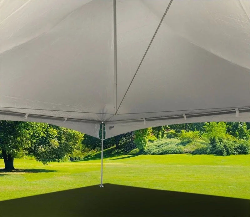 TentandTable High Peak Frame Outdoor Canopy Tent, White, 30 ft x 30 ft