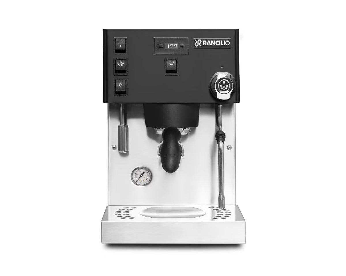 Rancilio Silvia Pro X Espresso Machine - Dual Boiler - PID Control - Shot Timer - (White)