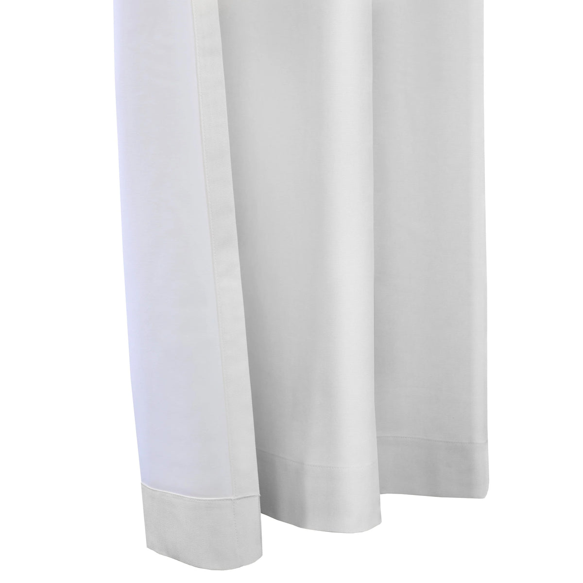 Winmate Insulated Cotton Grommet Curtain Panel - Pair each 40" x 54" in White