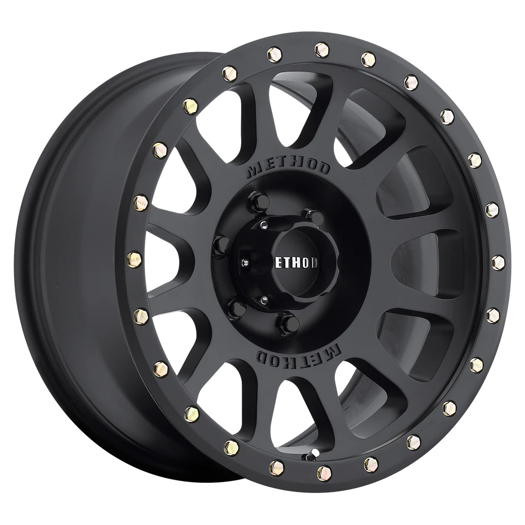 Method Race Wheels MR305 NV 17 X 8.5 in 6 x 139.7 0Et 108mm Matte Black Wheel Fits select: 2000-2018 CHEVROLET SILVERADO, 199