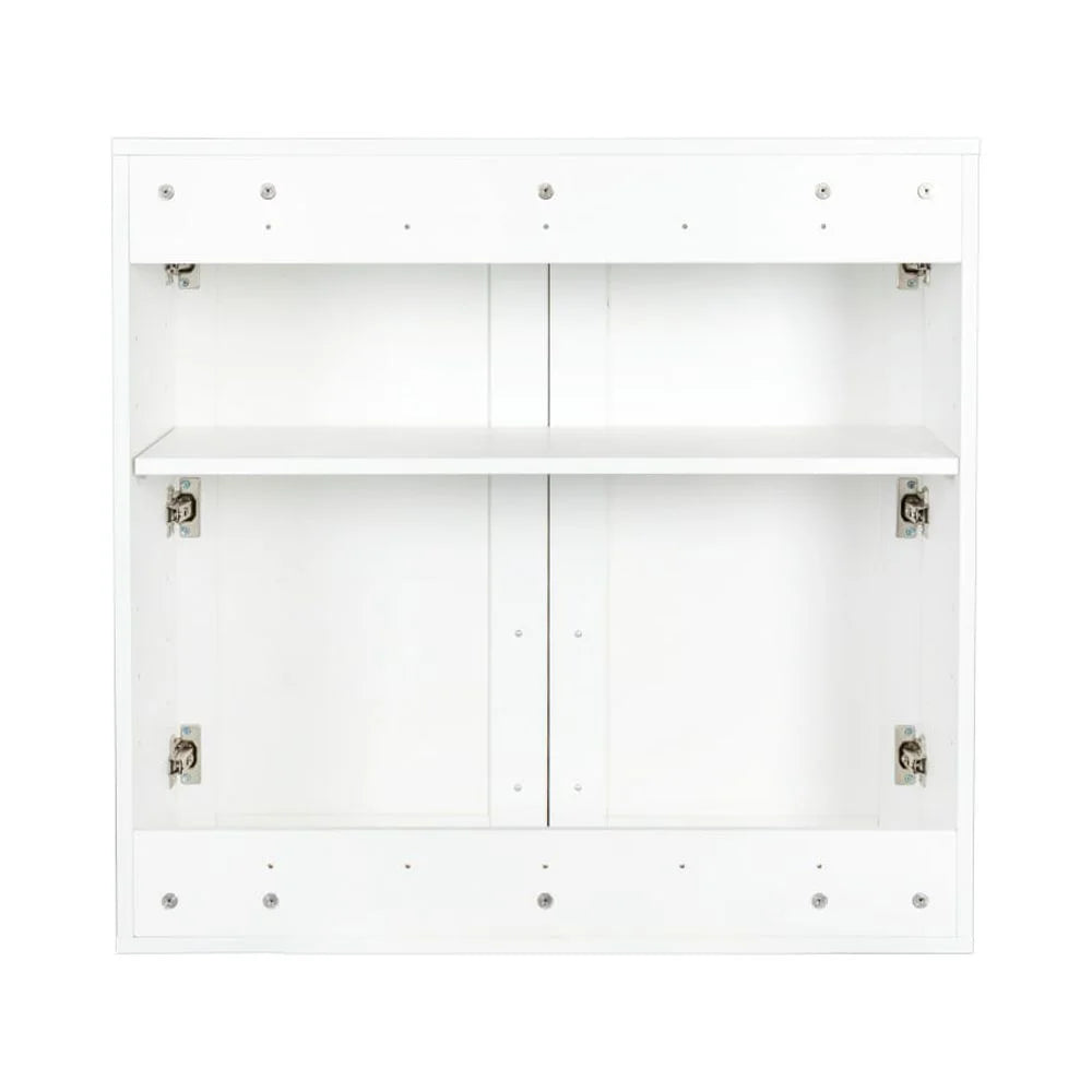 Stackable Wall Cabinet,Hanging Wall Mount Storage Cabinet with Adjustable Shelves and Doors,Sideboard Buffet Cupboard,Console