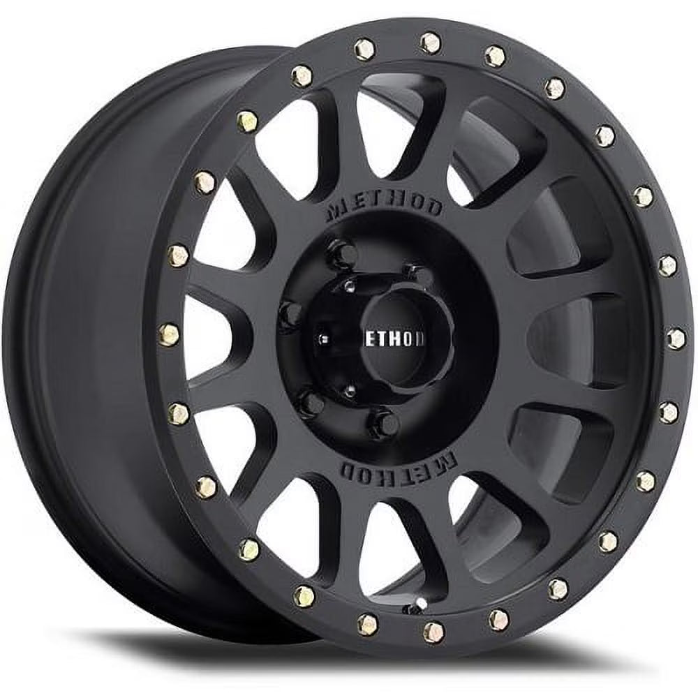 Method Race Wheels MR305 NV 17 X 8.5 in 6 x 139.7 0Et 108mm Matte Black Wheel Fits select: 2000-2018 CHEVROLET SILVERADO, 199