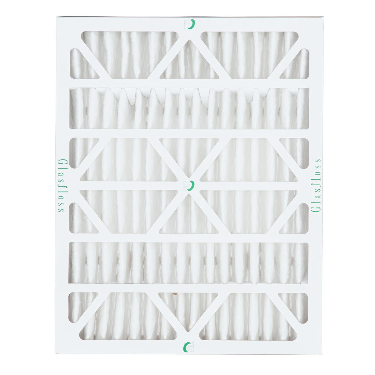 6 Pack of 18x24x4 MERV 10 Pleated 4" Inch Air Filters by Glasfloss. Actual Size: 17-1/2 x 23-1/2 x 3-3/4