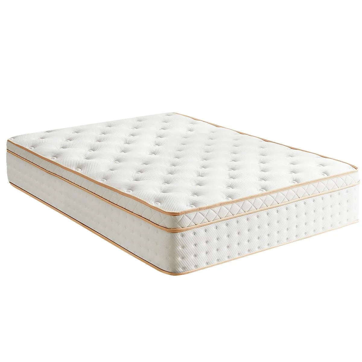 IInnovZBOM10" Queen Size Mattress, Medium Firm Hybrid Mattress with Gel Memory Foam and Pocket Springs, CertiPUR-US Certified