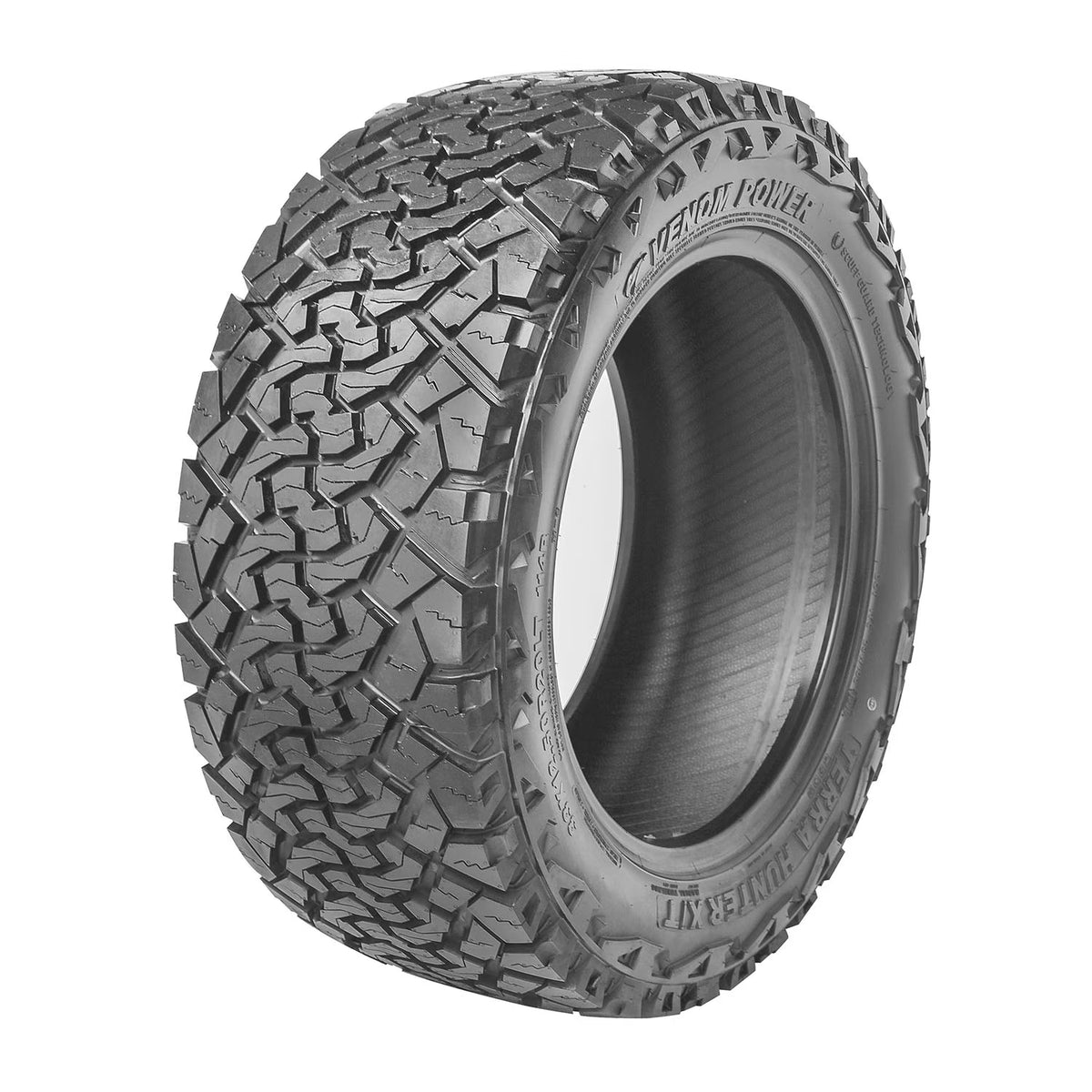 Set of 4 Venom Power Terra Hunter X/T LT33X12.50R20 114R E Tires