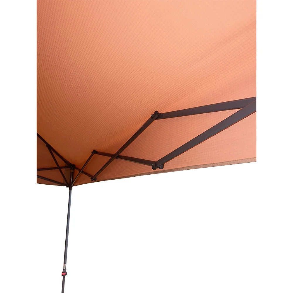 Garden Winds Custom Fit Replacement Canopy Top Cover Compatible with The Crown Shades Base 11' x 11', Canopy Top 9' X 9' Slan