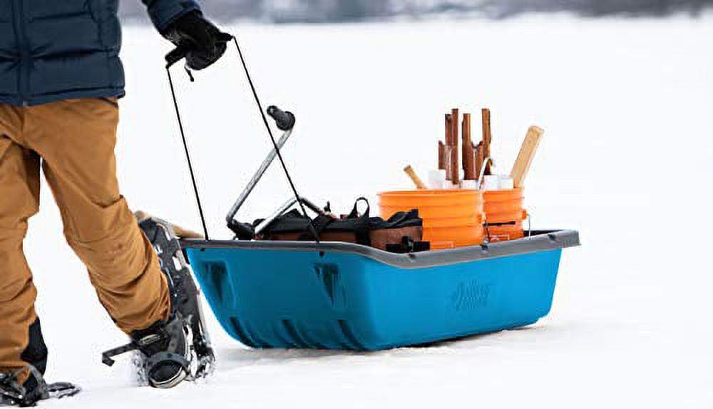 Pelican Trek 52 Utility Sled - Ram-X Runners. Pull Rope and Travel Cover - 4 Season Sled - Heavy Duty RAM-X Construction - Ca