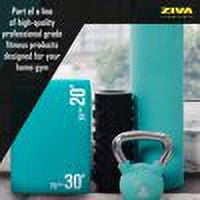 ZIVA 3-in-1 Plyometric Box - High Density PE Foam with No-Slip PVC Cover - Box Jump Exercise Equipment for Workout, Crossfit