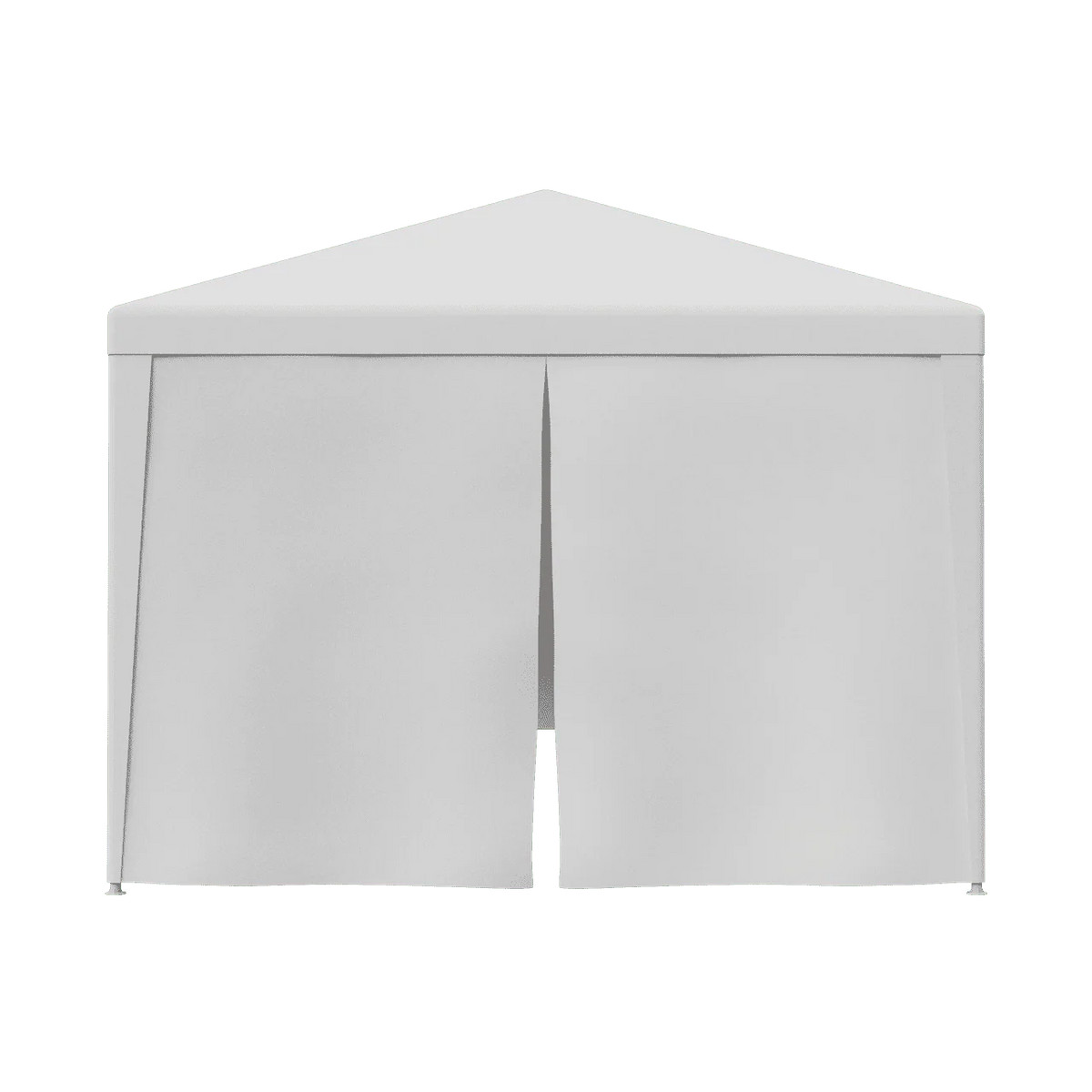 ZENSTYLE Patio Wedding Party Tent Set White Waterproof Canopy - 10 x 30' White