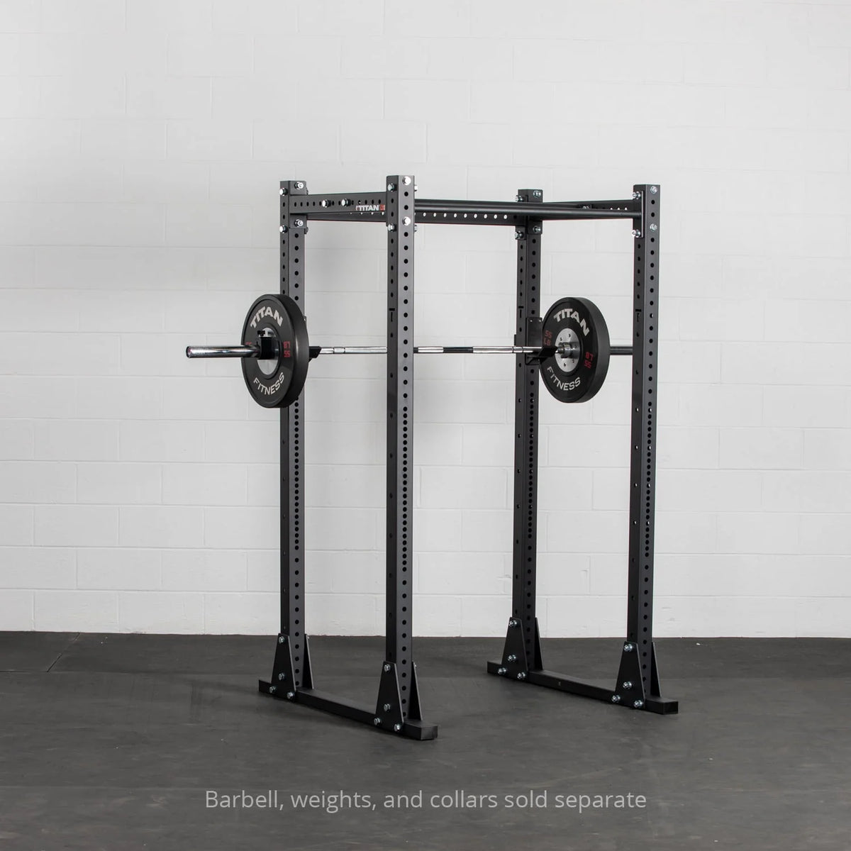 Titan Fitness X-3 Series Flat Foot Power Rack 82-in. H 30-in. D