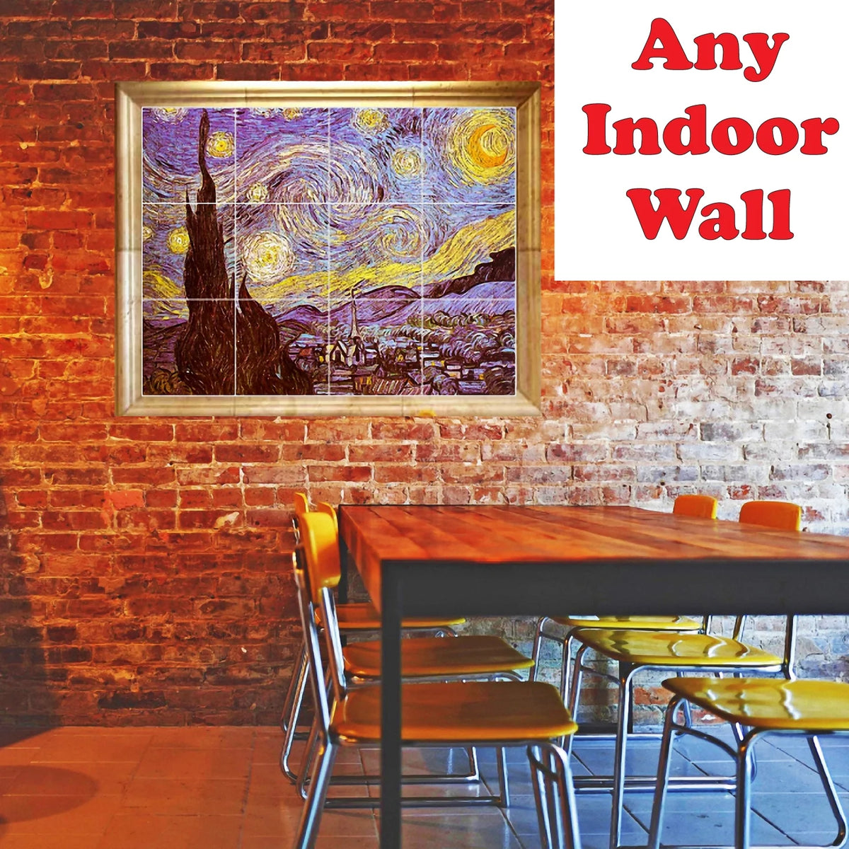 Ceramic Tile Mural-Utagawa Hiroshige Ukiyo-E Tile Mural Home Renovations Design Idea. 17" w x 25.5" h using (24) 4.25 x 4.25