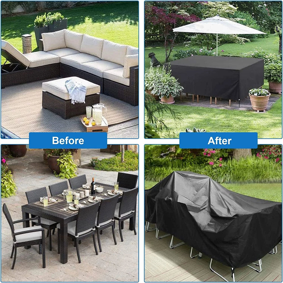 Patio Furniture Covers Waterproof,71 x 47 x 30 inch outdoor furniture cover waterproof,Dinosam Durable Outdoor Furniture Cove
