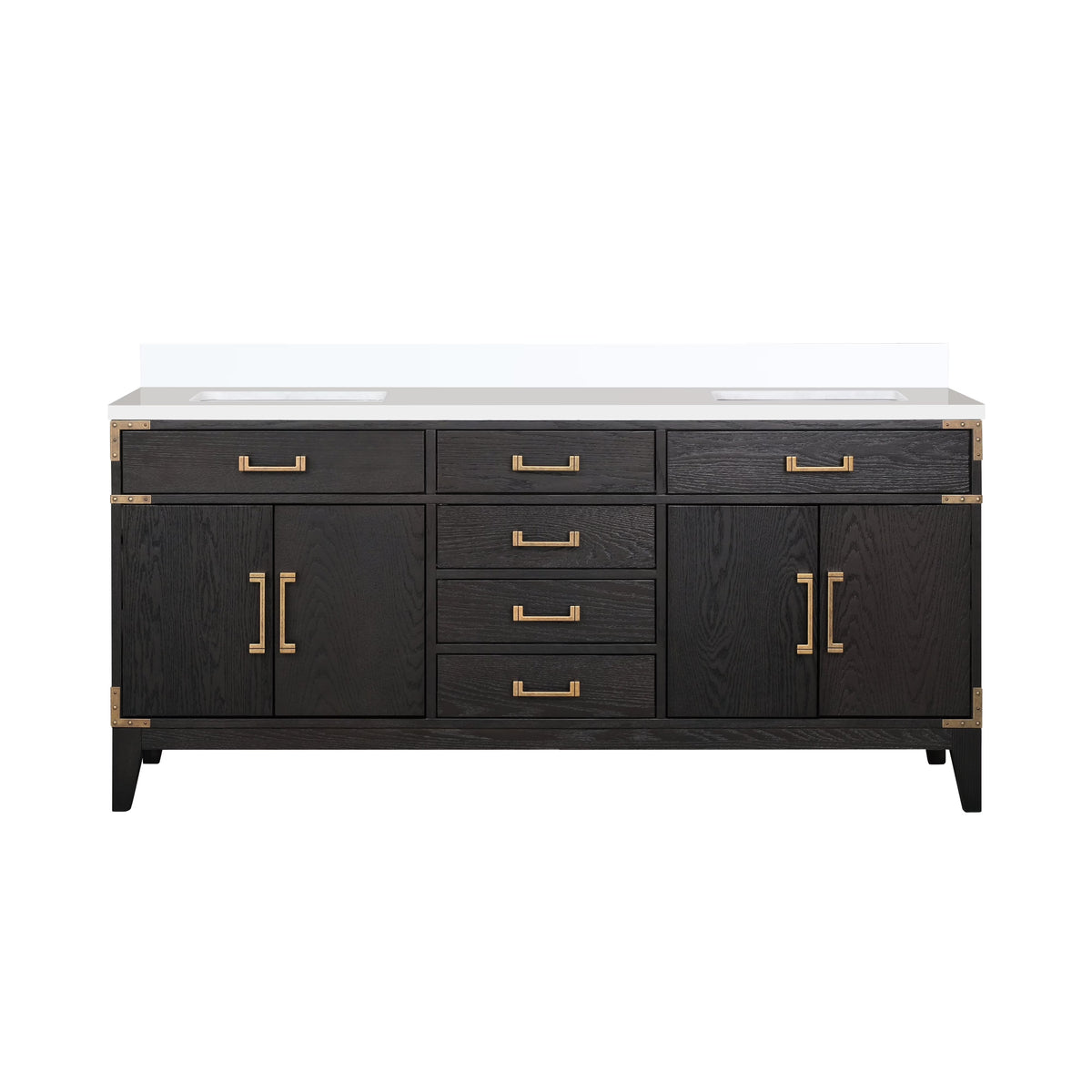 Laurel 20 in W x 18 in D Grey Oak Single Bath Vanity and Acrylic Top