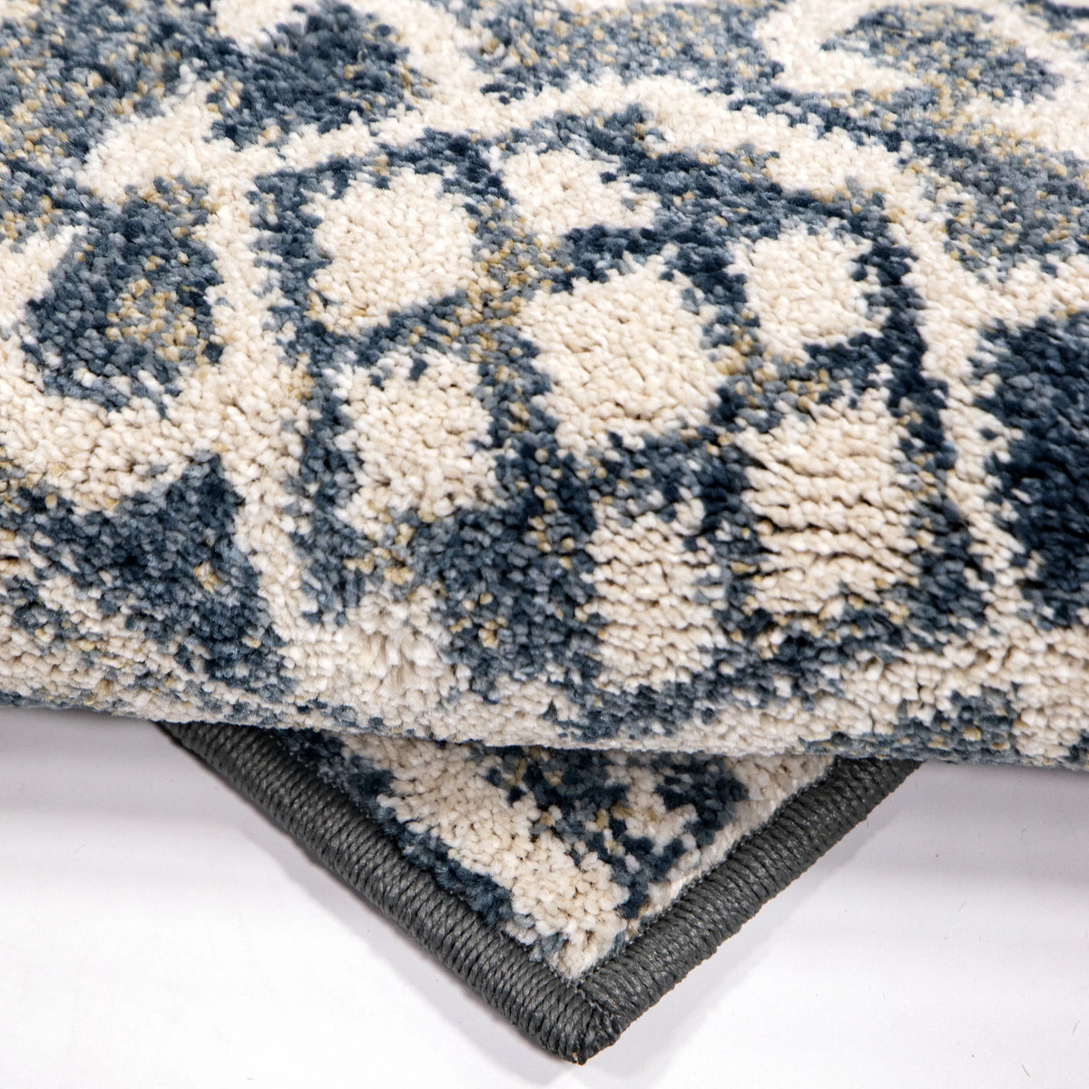 My Texas House Delilah 5'3" X 7'6" Blue Geometric Area Rug
