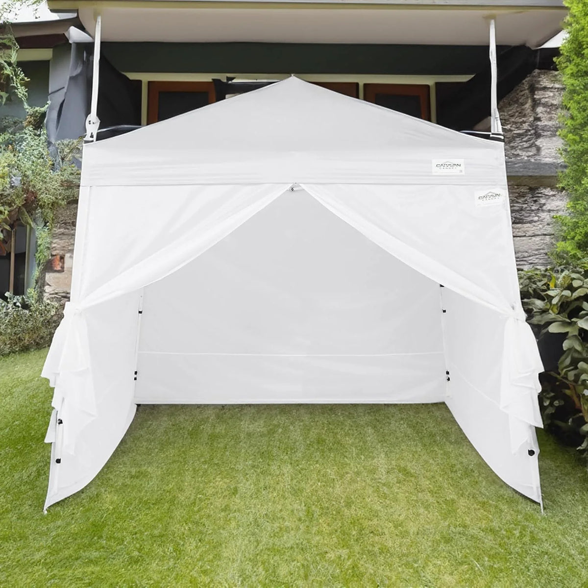 Canopy V-Series 10 x 10 Foot Tent Sidewalls, White (Sidewalls Only)