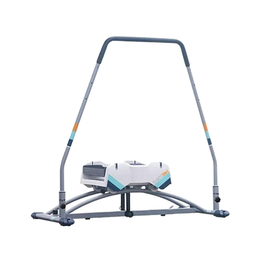 Aeroski Ski Fitness Workout Machine With Recoil Spring Resistance, Gray - 2.0