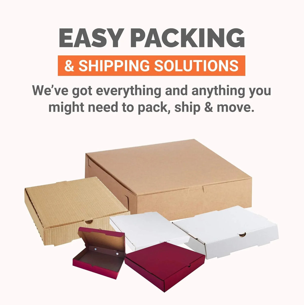 UCANPACK Black Mailer Boxes 30 x 17 x 8" (Color Inside) - 10 Pack Medium Cardboard Boxes, 30x17x8 Shipping Boxes - Custom Mai