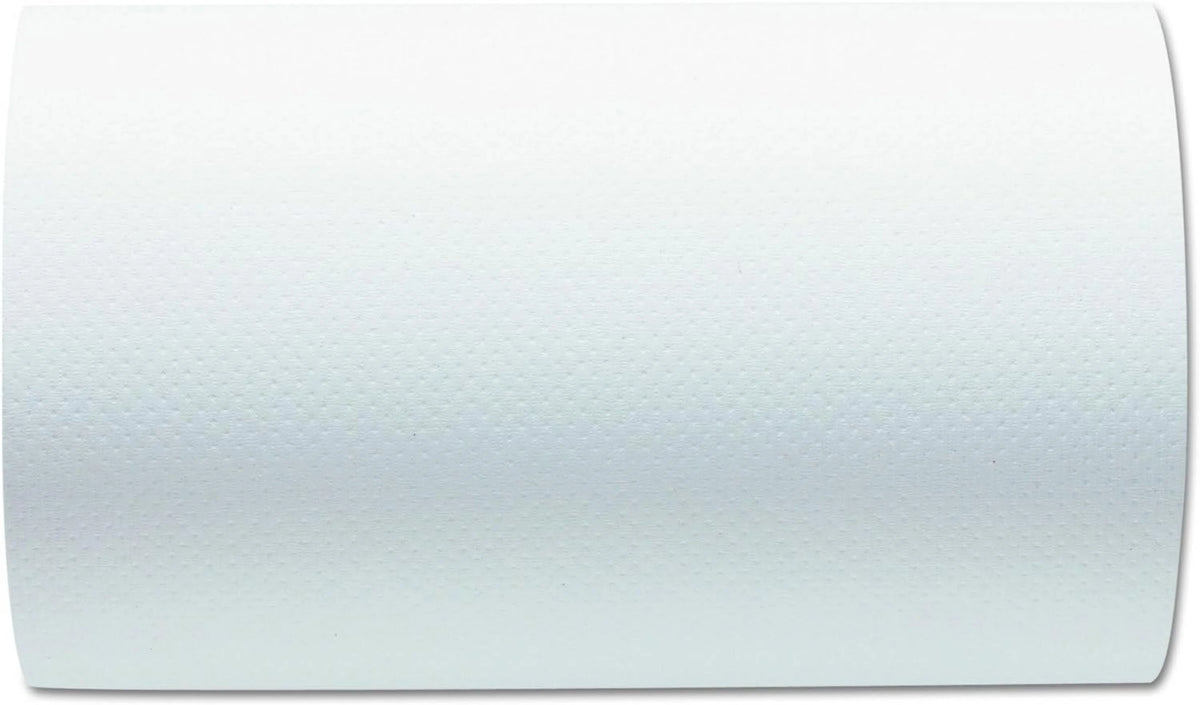 26610 Hardwound Paper Towel Roll, Nonperforated, 9 x 400ft, White (12 rolls)