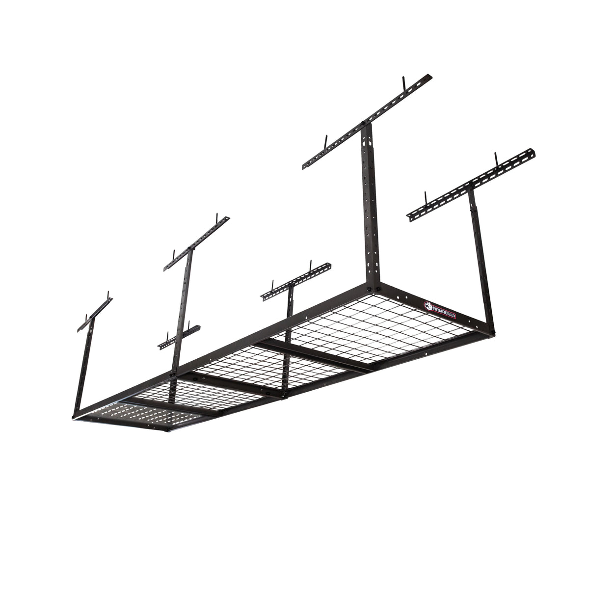 Armadillo Tough Overhead Garage Storage Skyrack, 4' x 8', Adjustable height