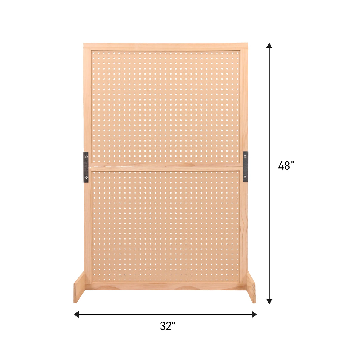 SSWBasics Peg Board Display Stand for Jewelry and Accessories - 32" W x 48"H - Standing
