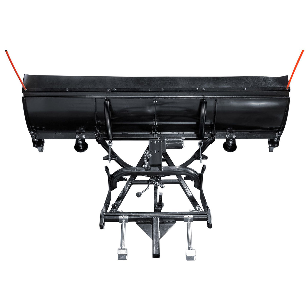 SnowBear UNIVERSAL 82-Inch x 19-Inch Hitch-Mounted Winch Driven Snowplow