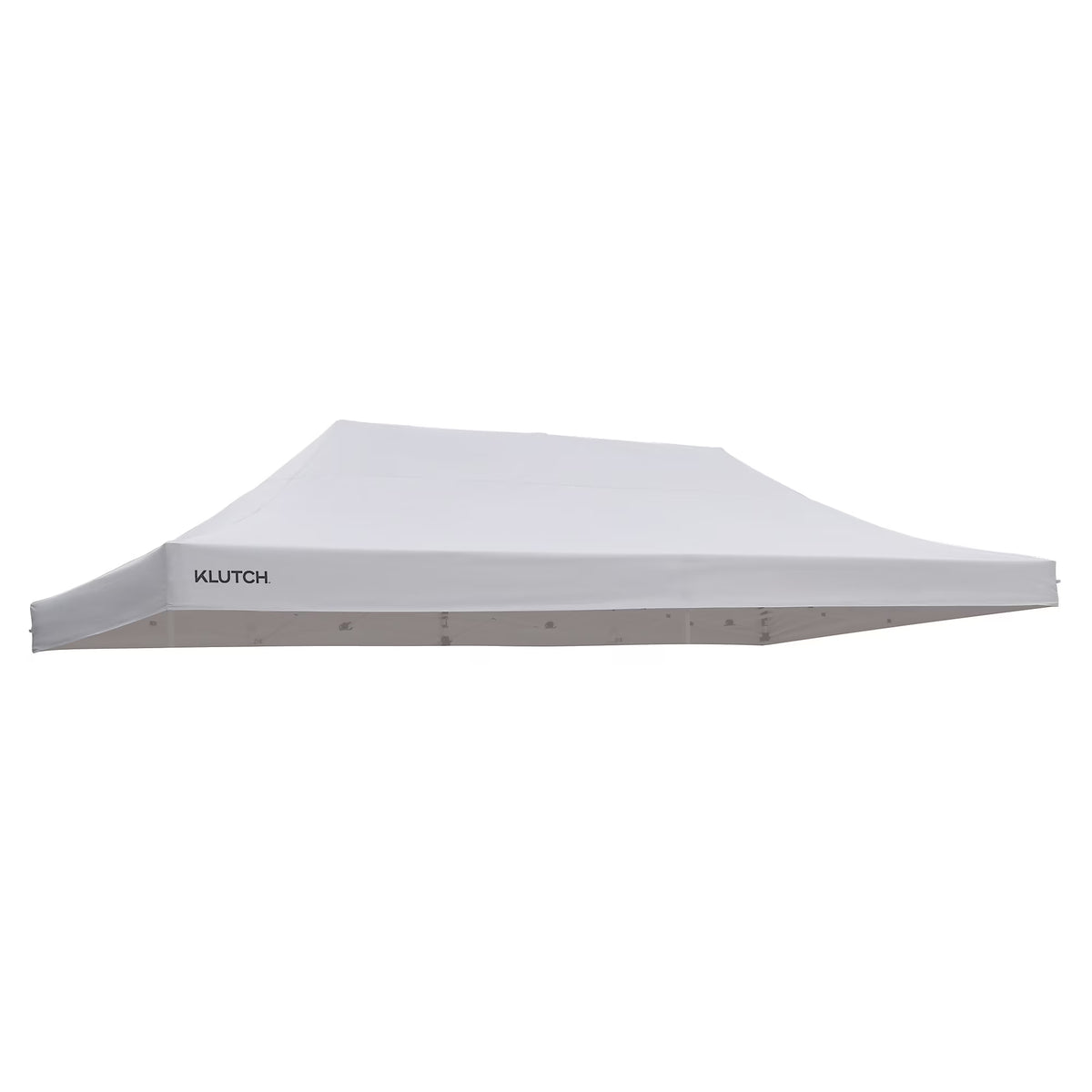 Klutch Tent Canopy Top Replacement 20ft. x 10ft., Commercial Strength, White