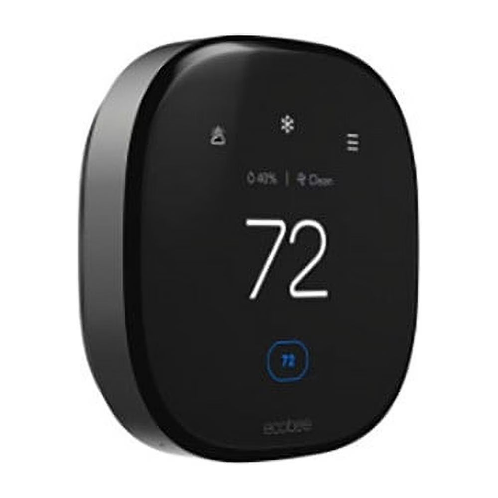 Ecobee EB-STATE6P-01 Smart Thermostat Premium Wi-Fi Thermostat 1.0 / 6P, 1-1/48 in D Outside x 4-1/12 in OAW x 4-1/12 in H Ou