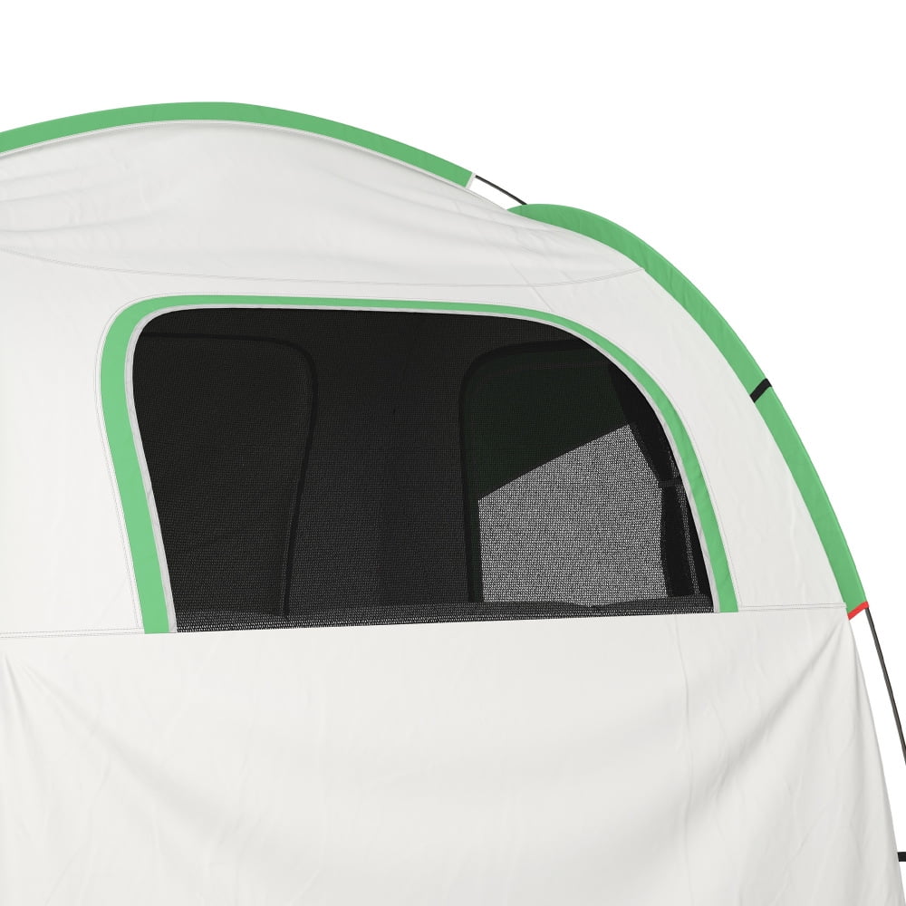 Outsunny SUV Tent, 2000mm Waterproof Truck Tent with 3 Doors and Mesh Window, for 5-6 Person Camping Outdoor Travel, 7.5' L x